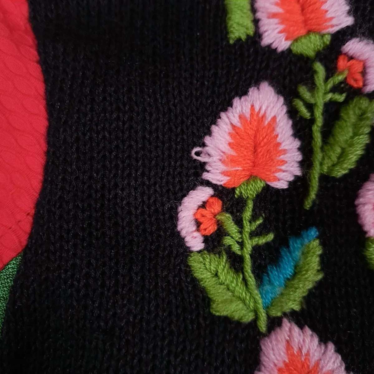 Desigual Multicolor Patchwork Coat 8UK/36EU - Image 4