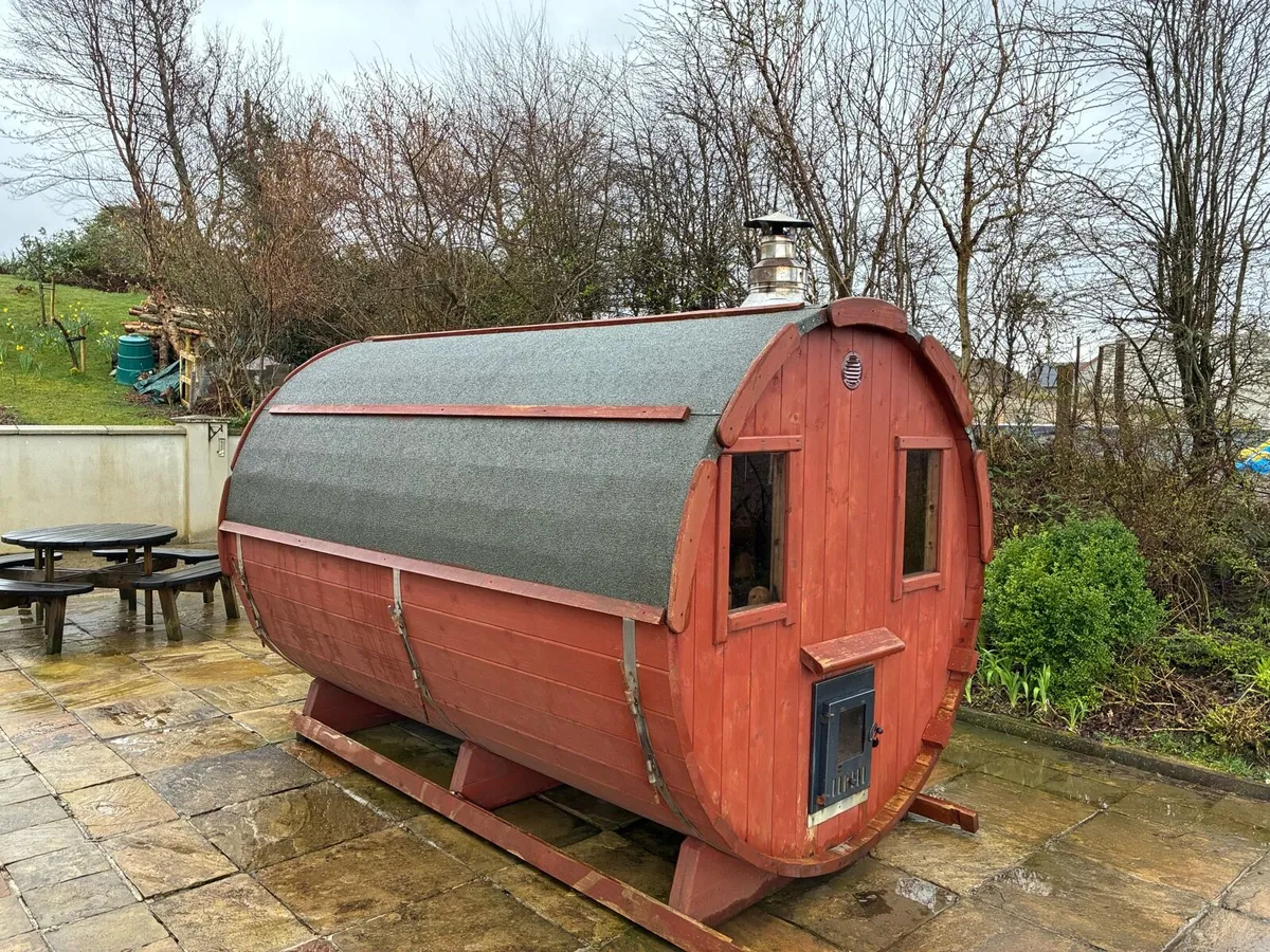 Barrel Sauna - Image 1