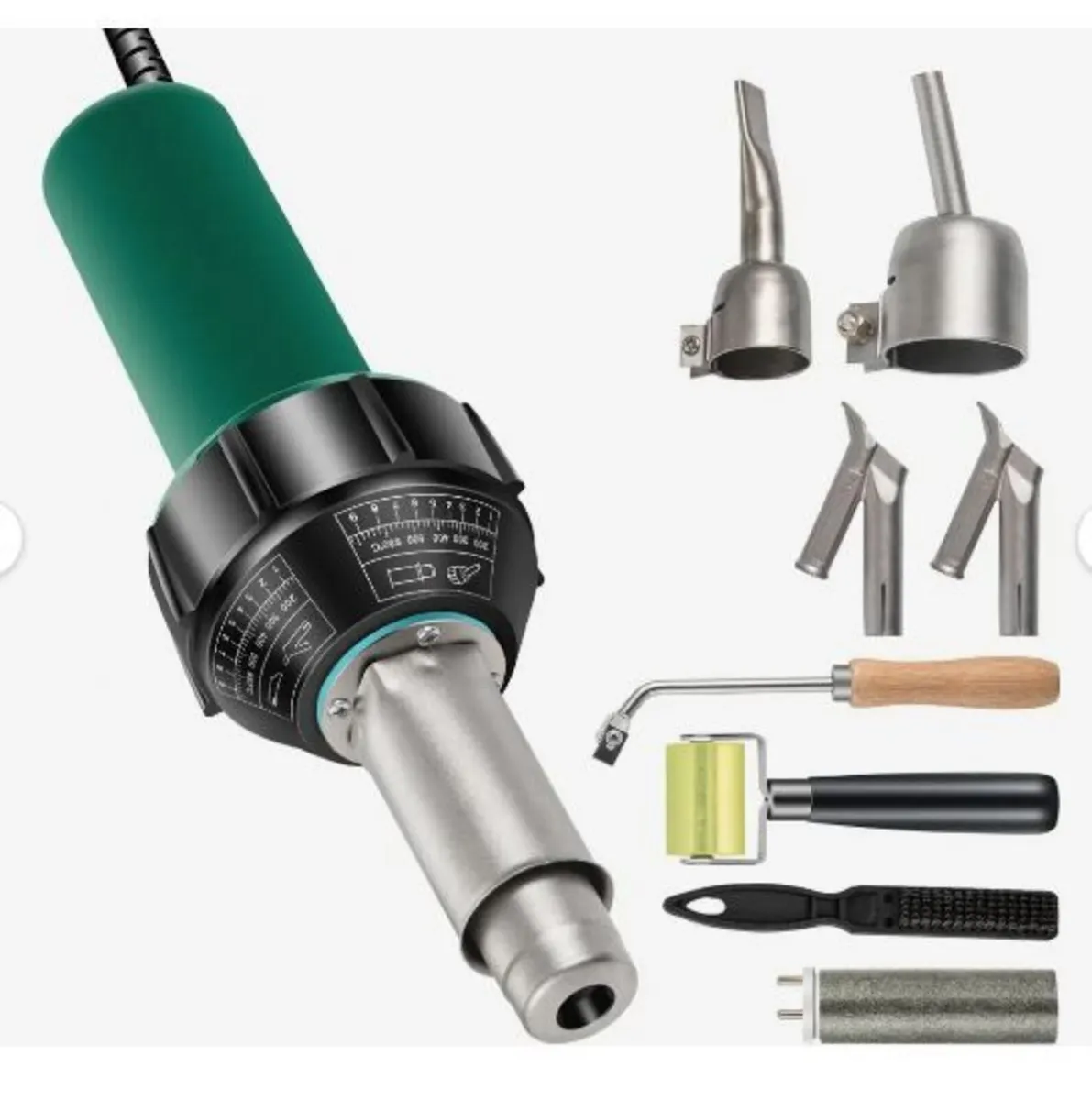 Roofing Welder, 8 Pcs PVC Welding Gun, 1600W - Image 1