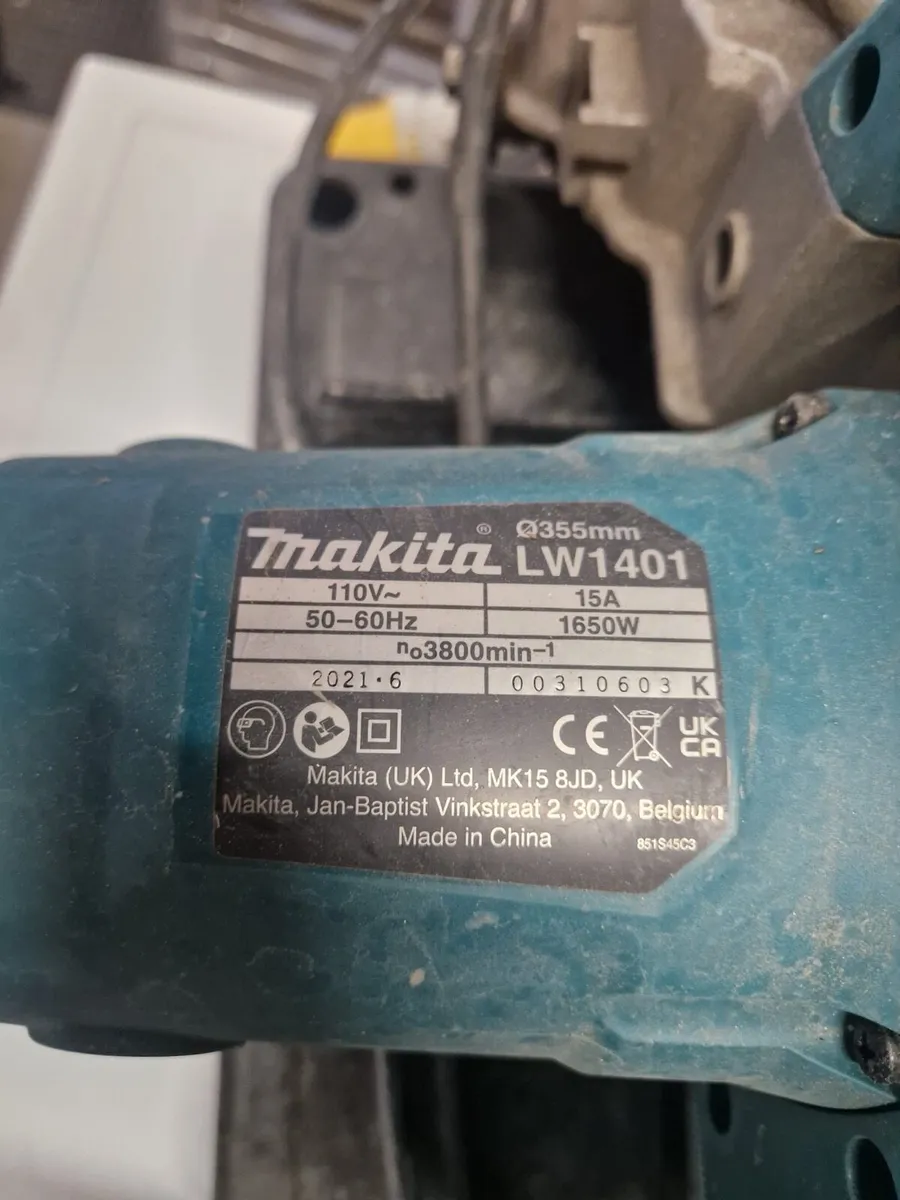 Makita Chop Saw 110v - Image 4