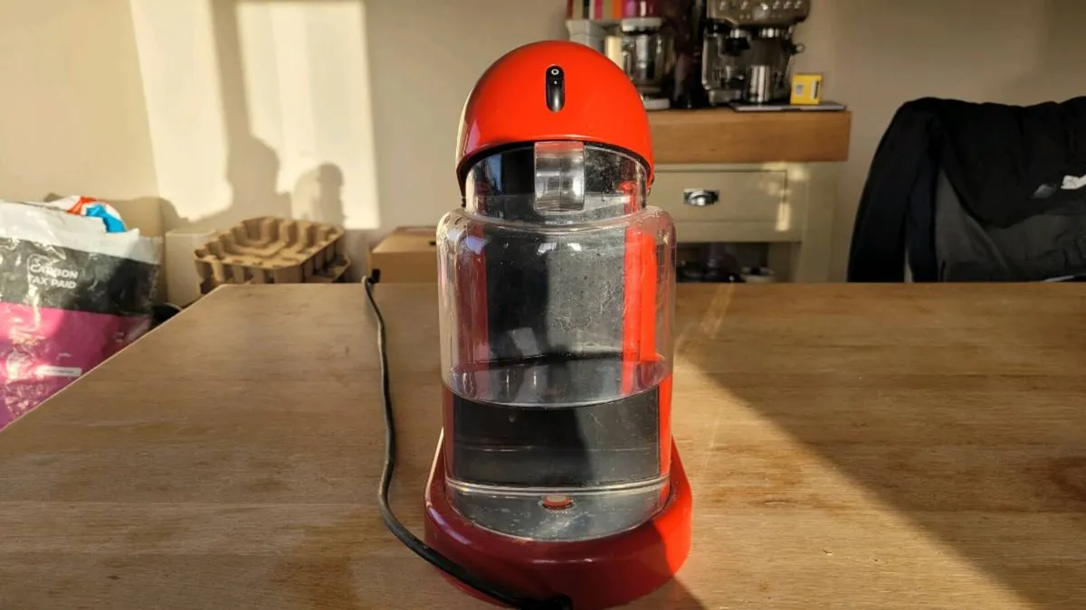 Red Krups Nespresso Coffee Machine - Image 3