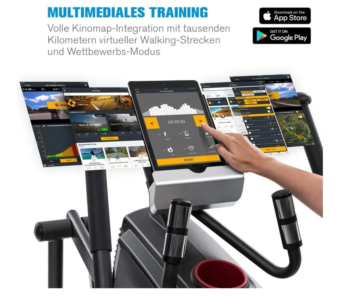 Capital Sports Helix Cross Trainer + Exercise Bike - Image 4