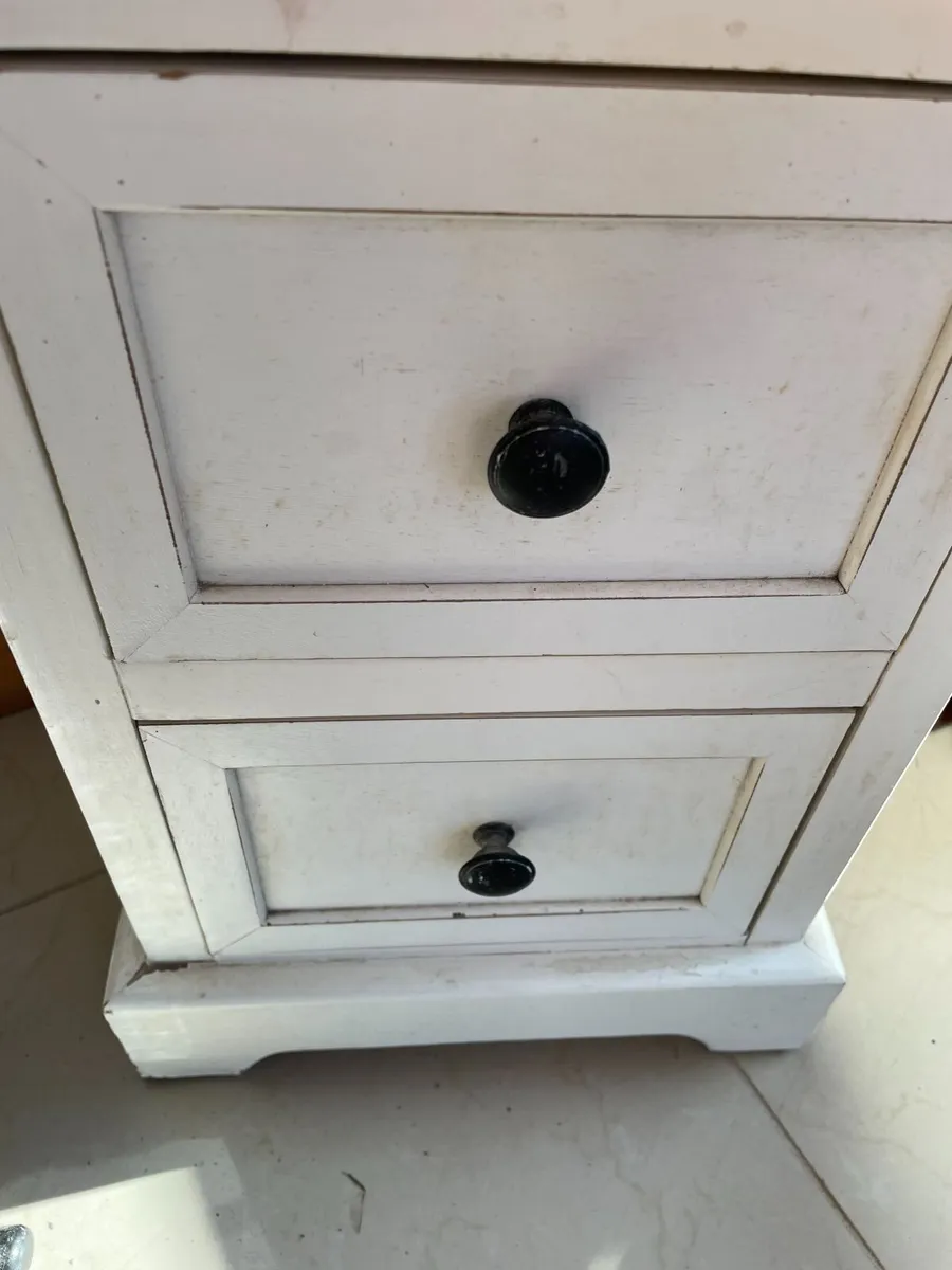 Bathroom Cabinet, faux marble shelved 65 inch high - Image 4