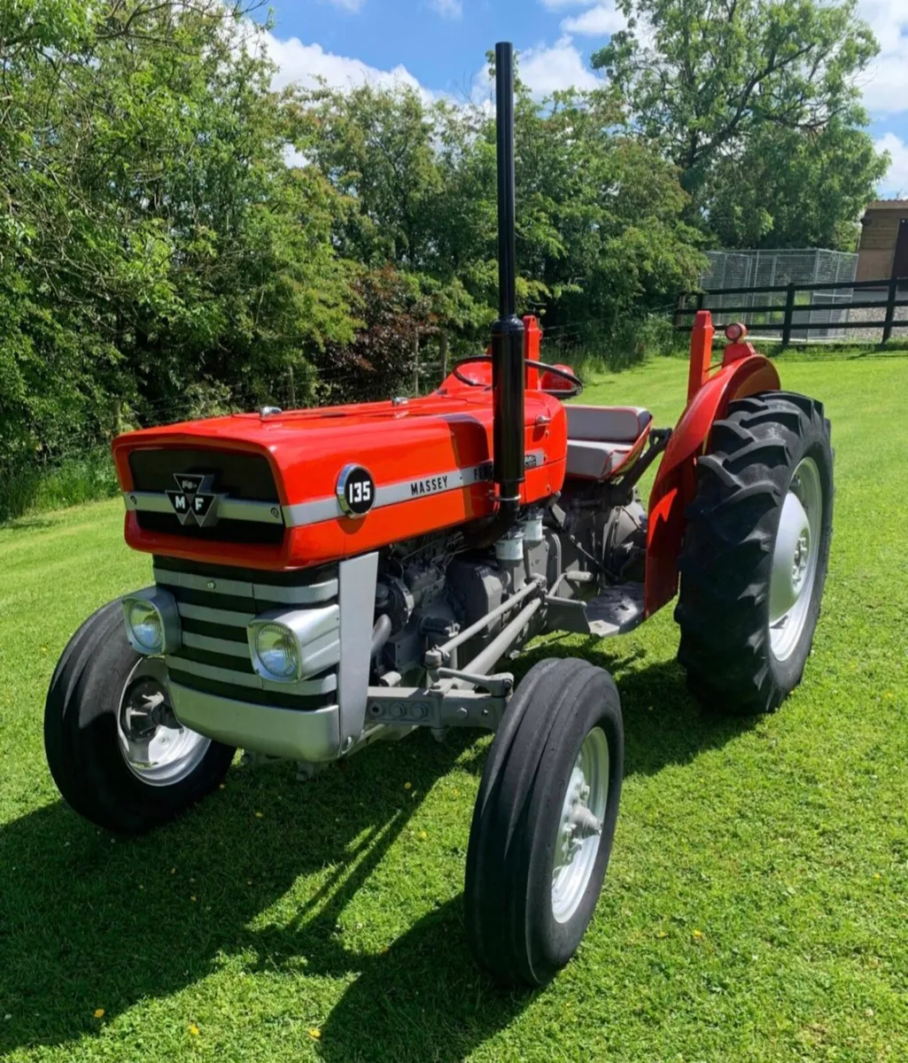 135 massey ferguson vintage tractor - Image 3