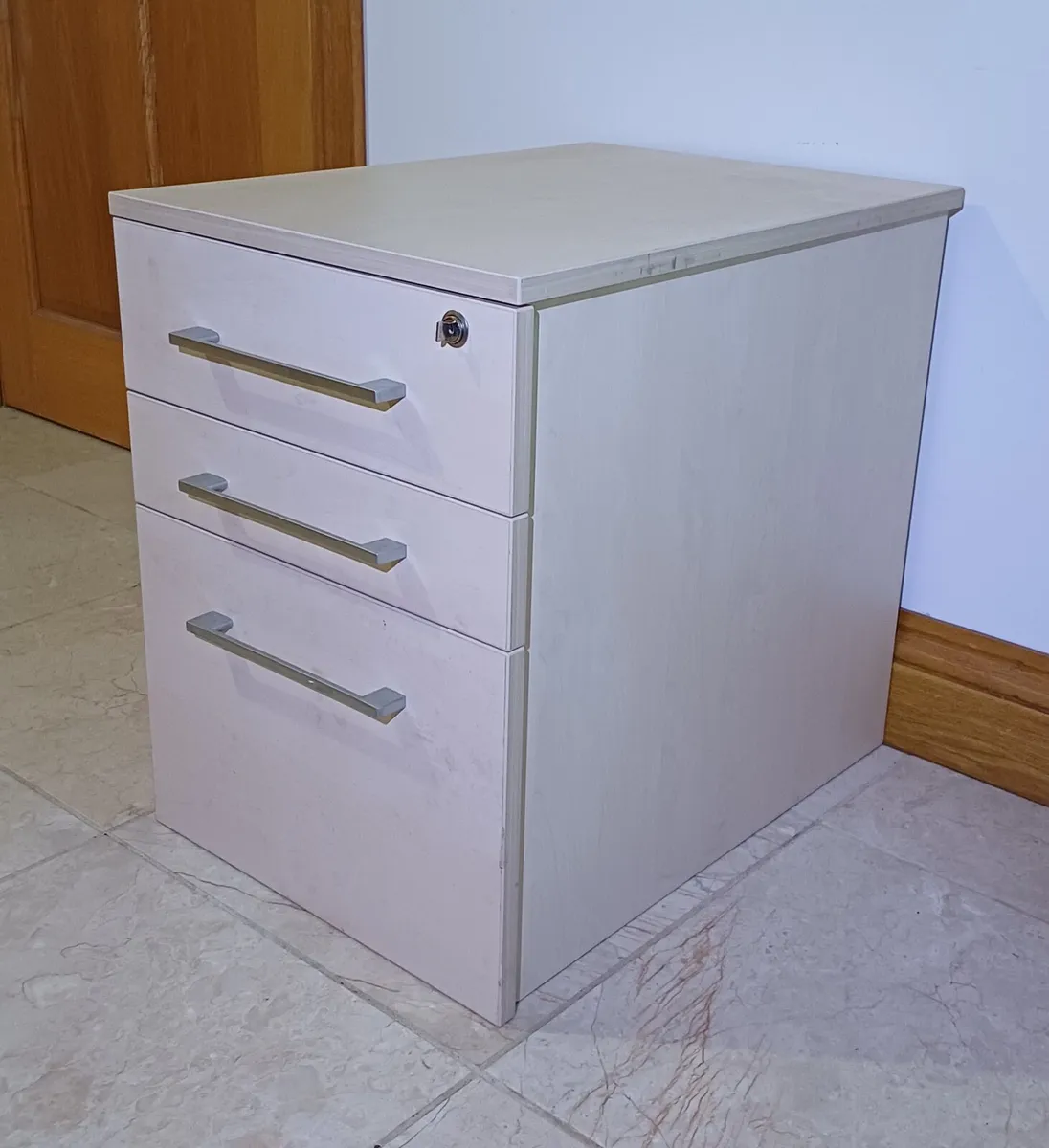 Maple Wood Pedestals Lockers - Image 1