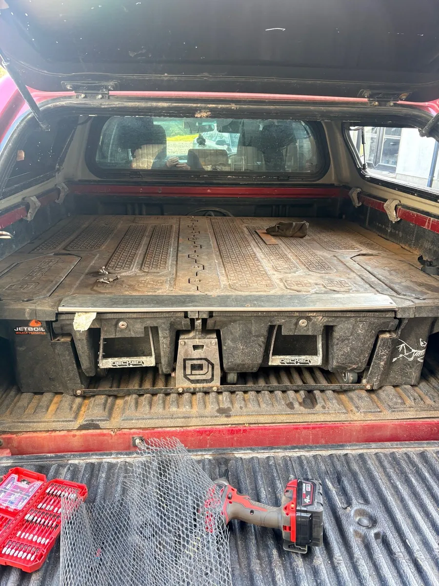 Toyota hilux DECKED TOOLBOX DRAWER SYSTEM - Image 1