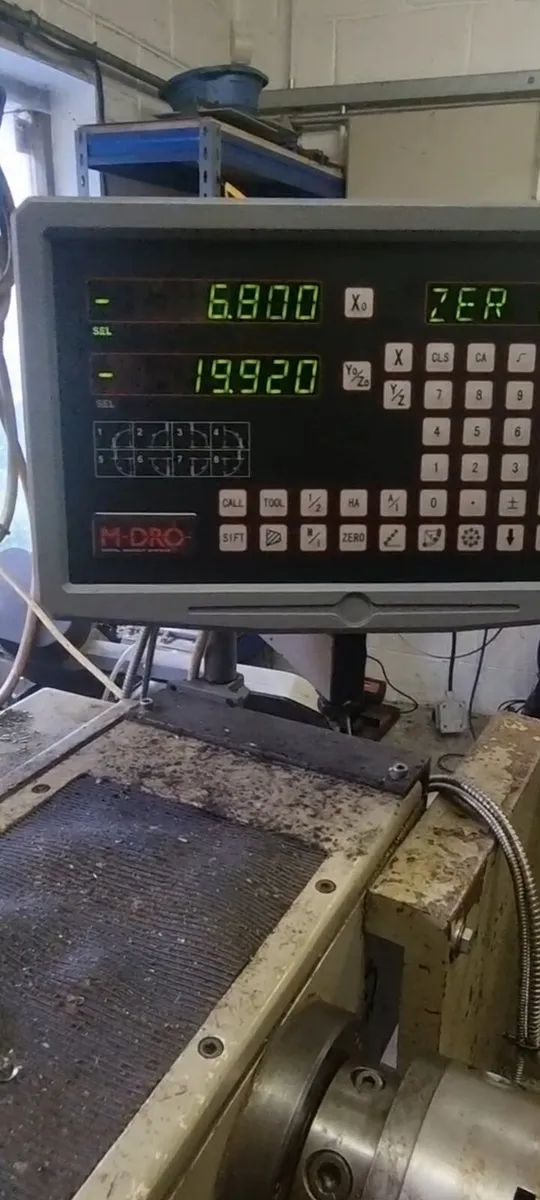 Harrison M250 lathe- Single phase motor included - Image 3