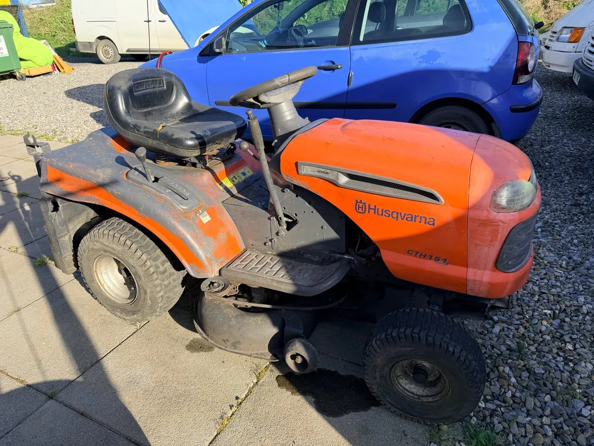 Husqvarna Ride on Lawnmower CTH-151 - Image 3