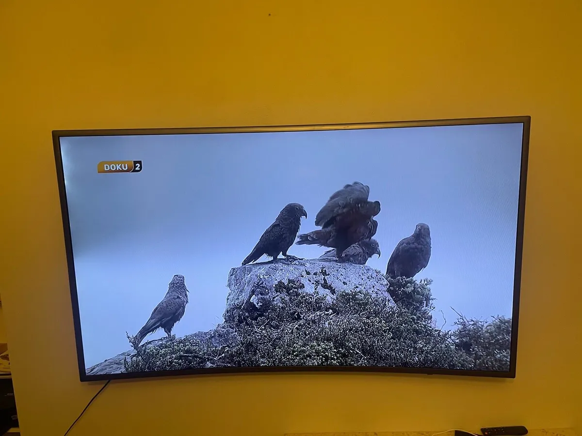 Samsung 55” Curved Smart TV - Image 1