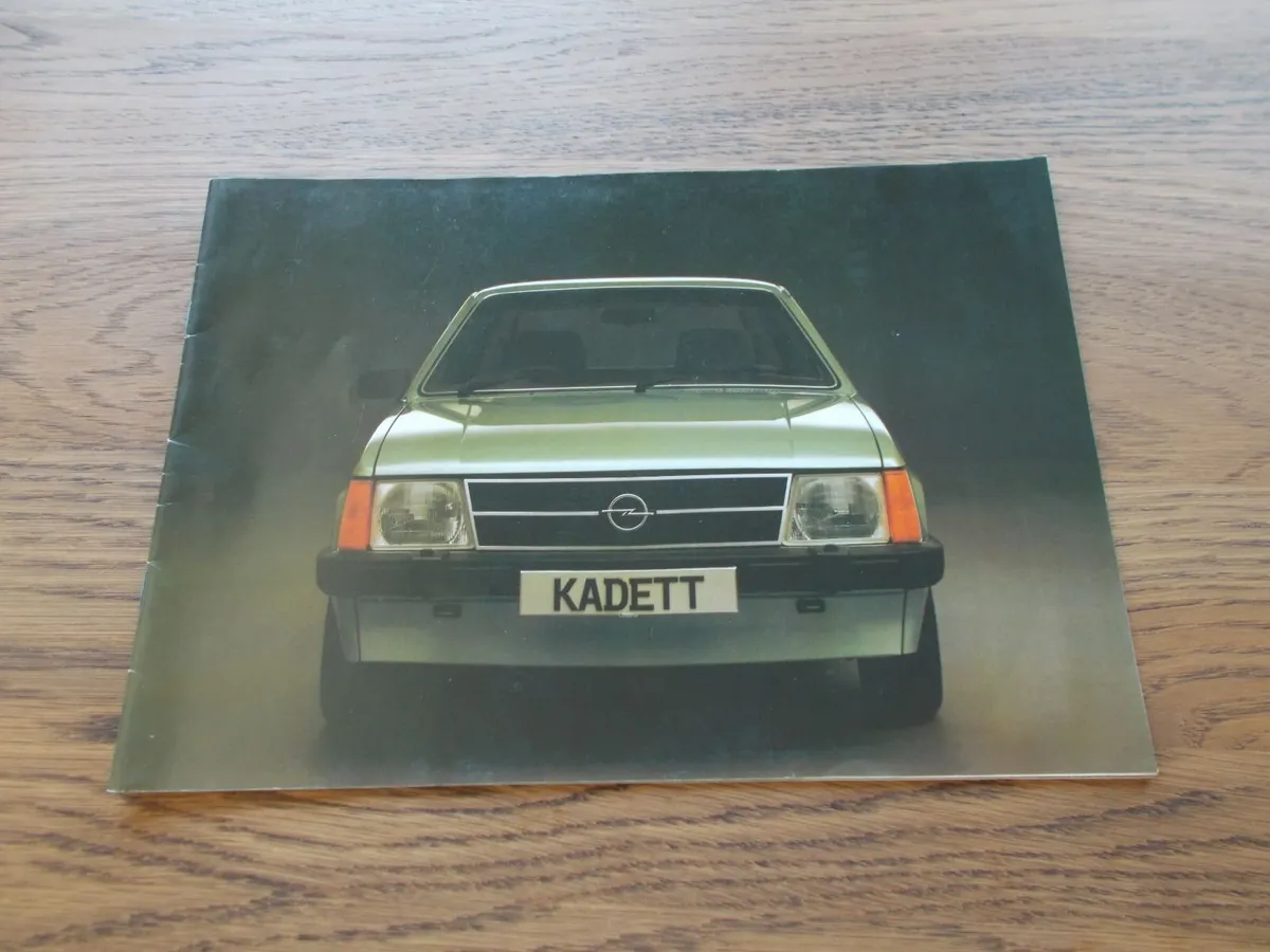 Opel Kadett Brochure - Image 1