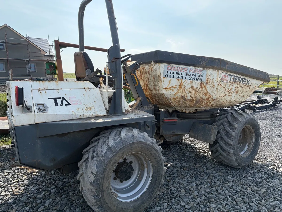 Terex TA6s swivel dumper - Image 4