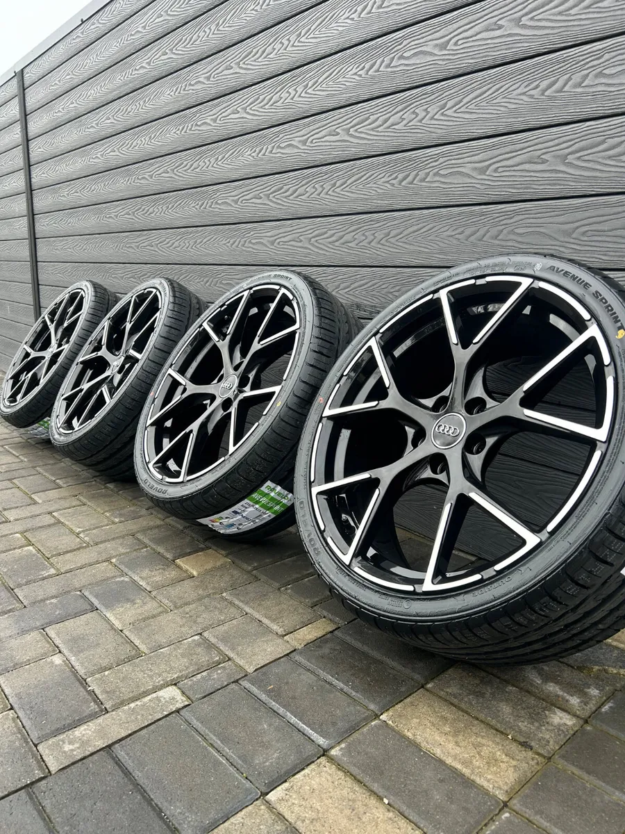 19” NEW AUDI RS3 ALLOY WHEELS & TYRES - Image 1