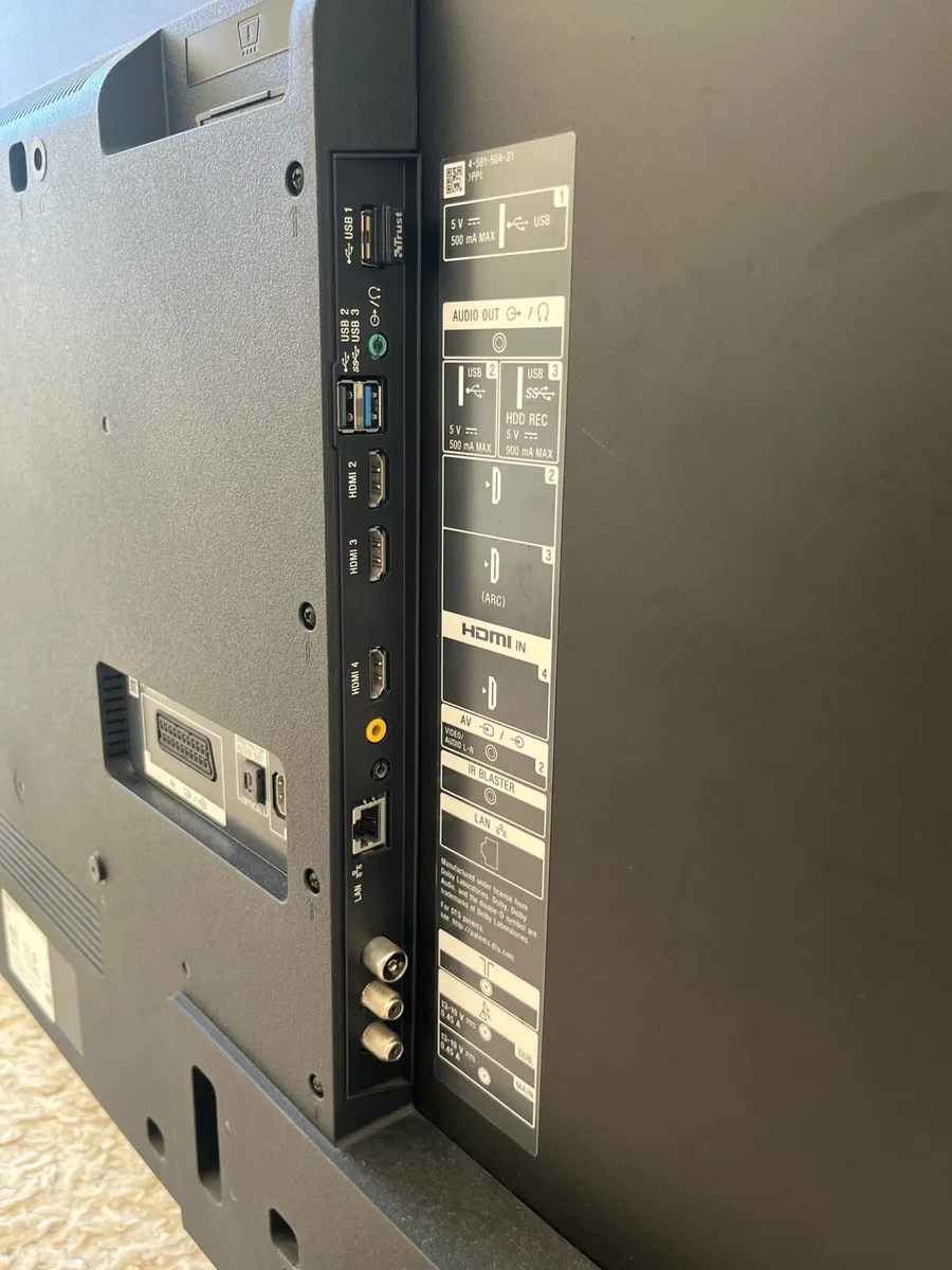 50” Sony Bravia TV - Image 4