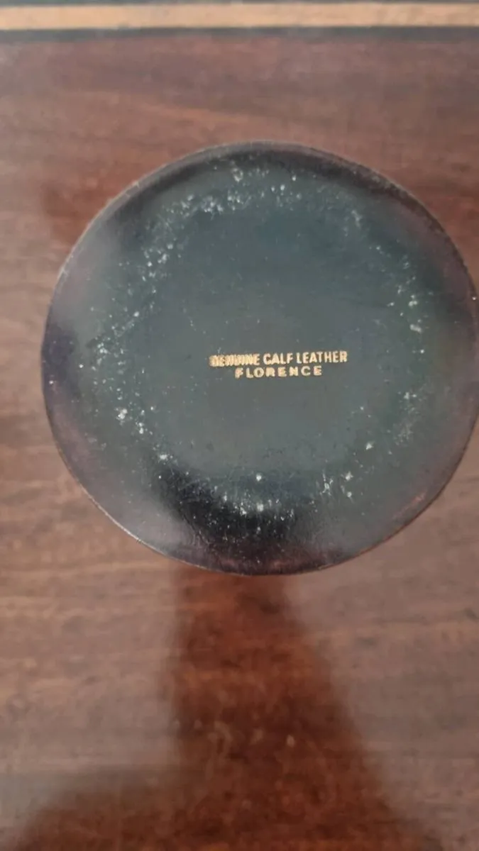 Vintage Hand Made Italian Leather Case - Image 3