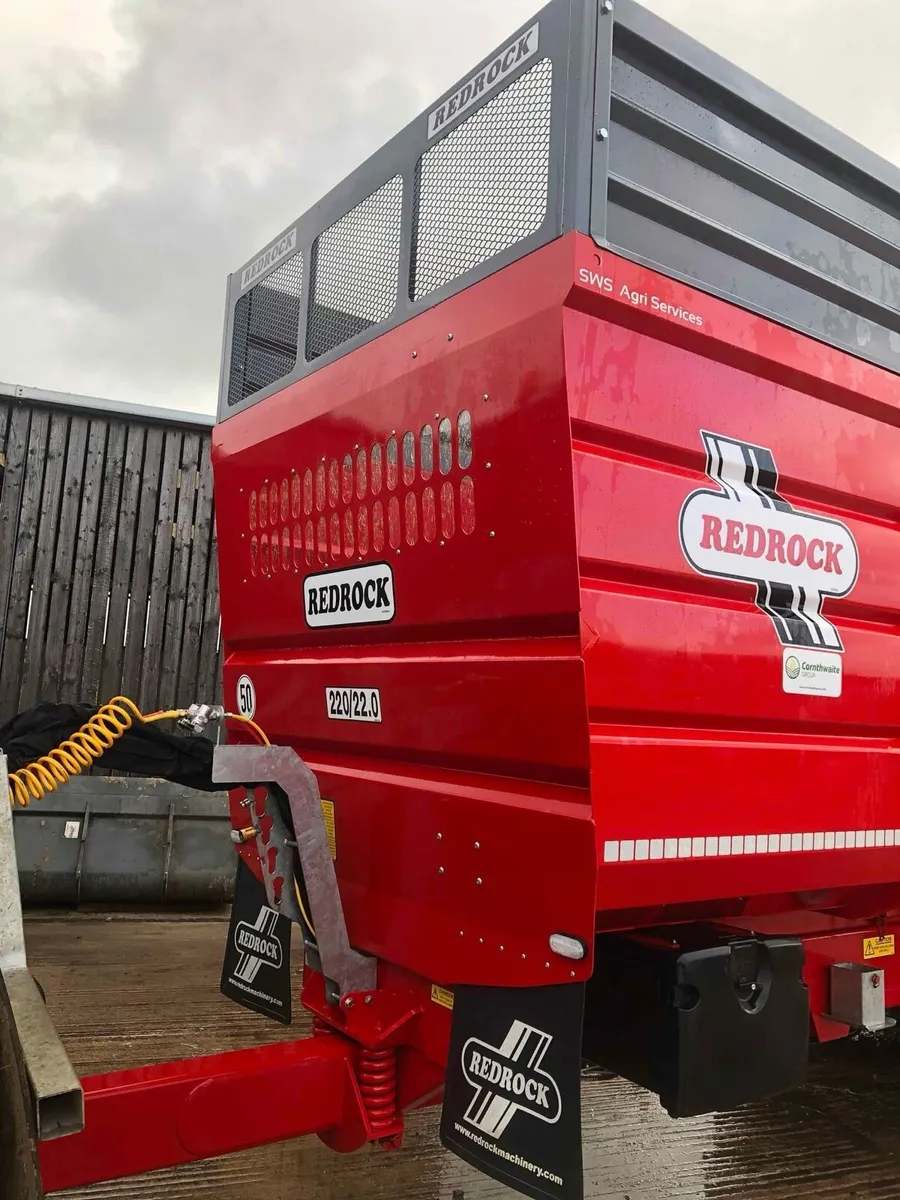 Red rock 22f silage trailer - Image 3