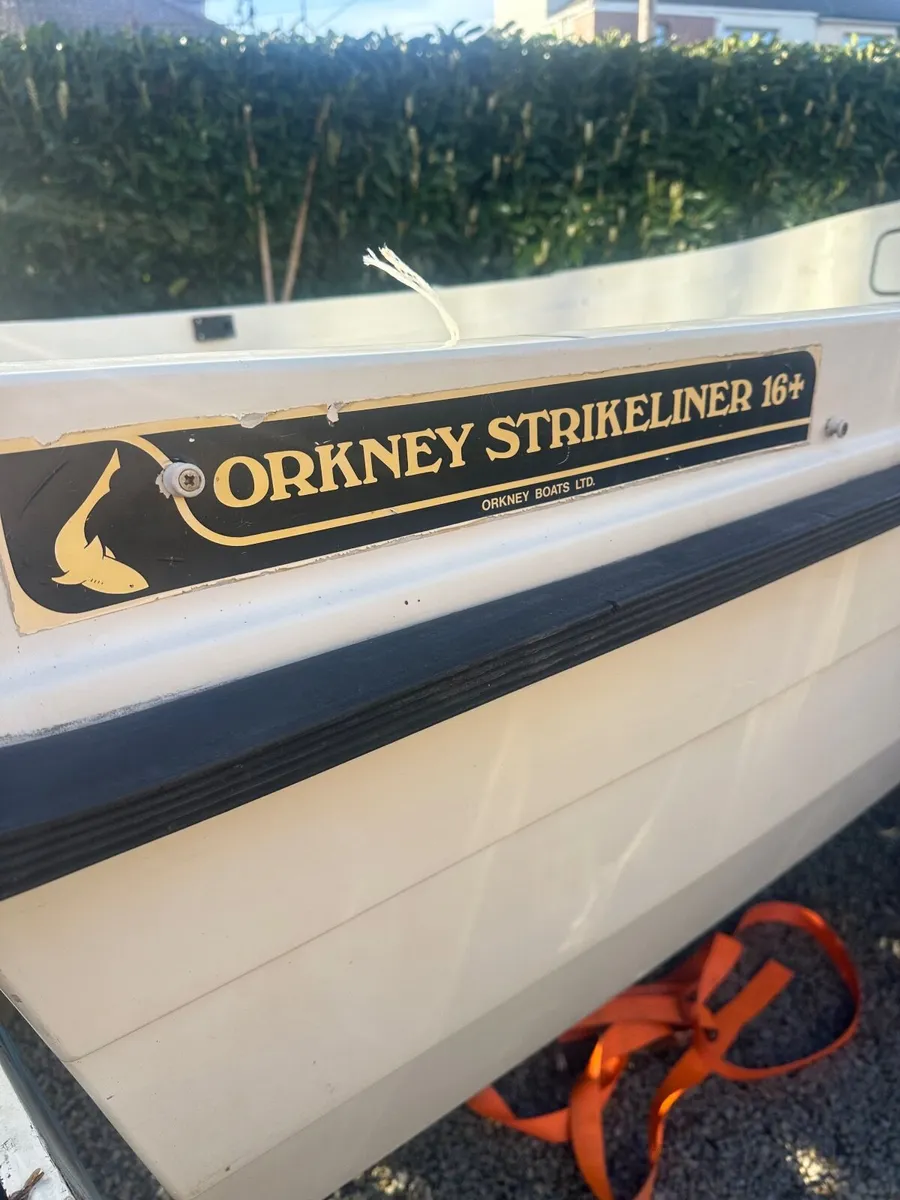 Orkney Strikeliner 16ft Fishing Boat - Image 1