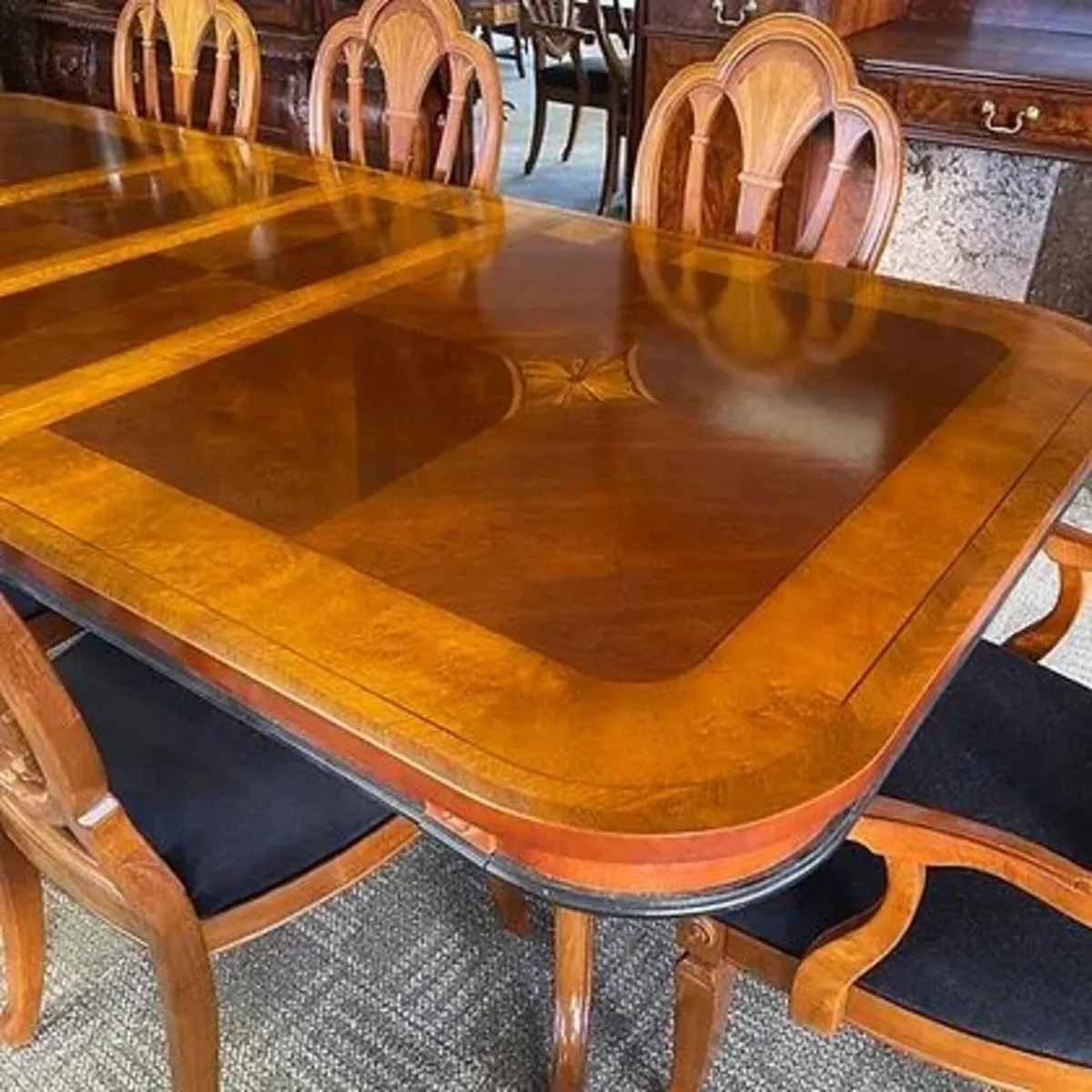 Dining Table & 8 Chairs - Image 3