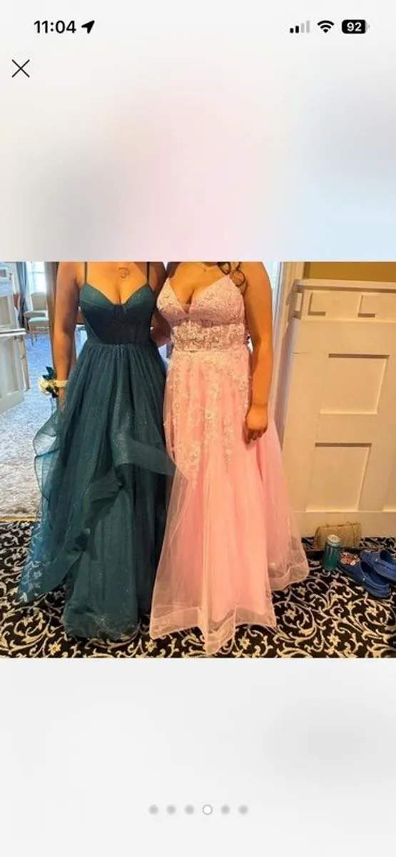 Debs dress simply Devine pink - Image 2