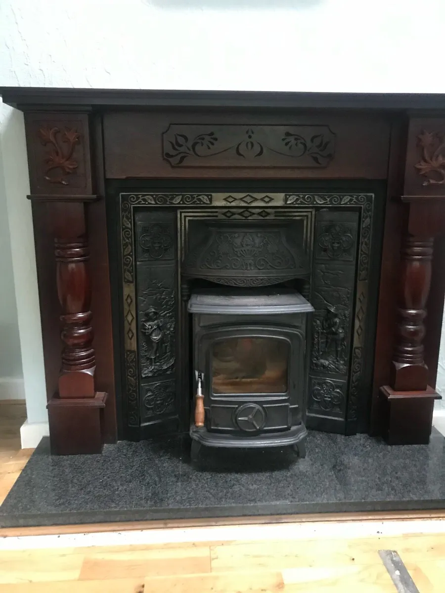 Mahogany Fireplace - Image 2