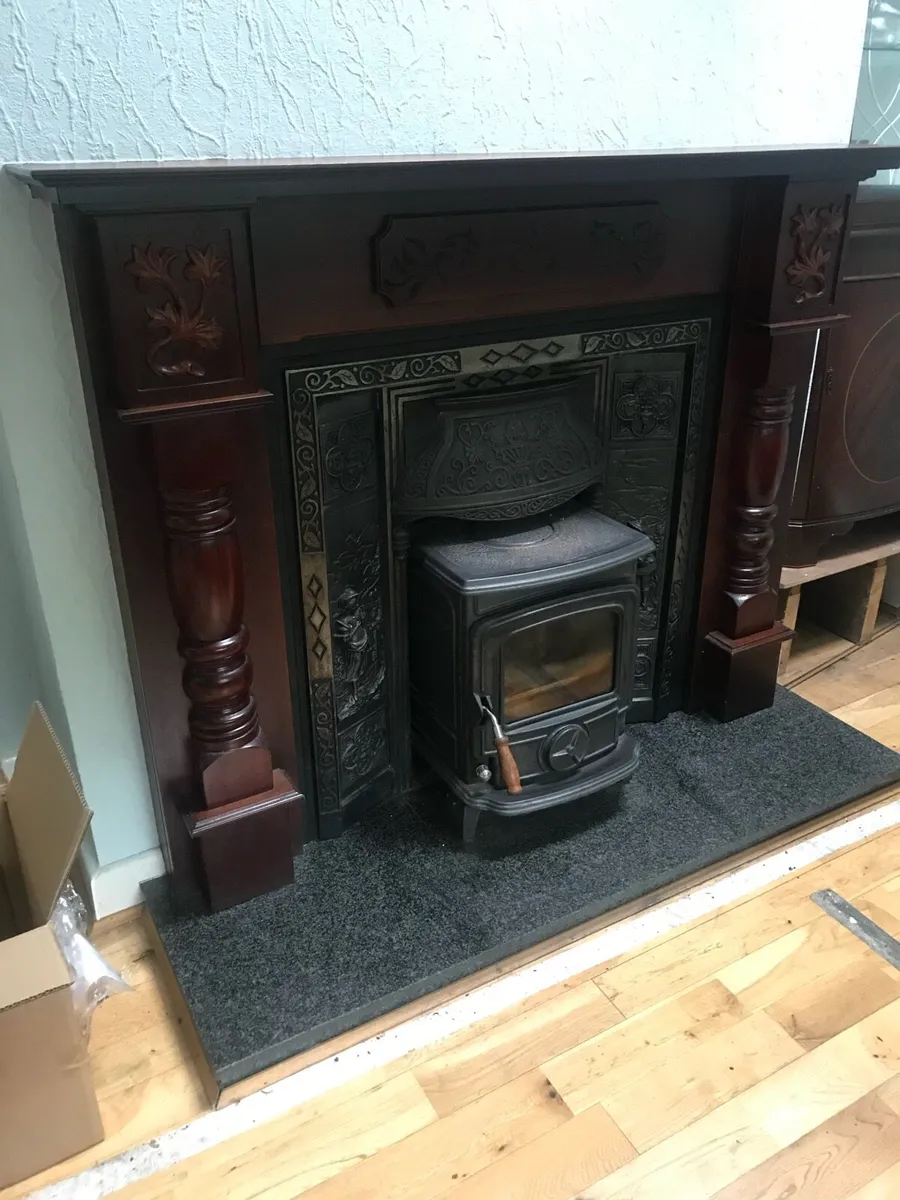 Mahogany Fireplace - Image 3
