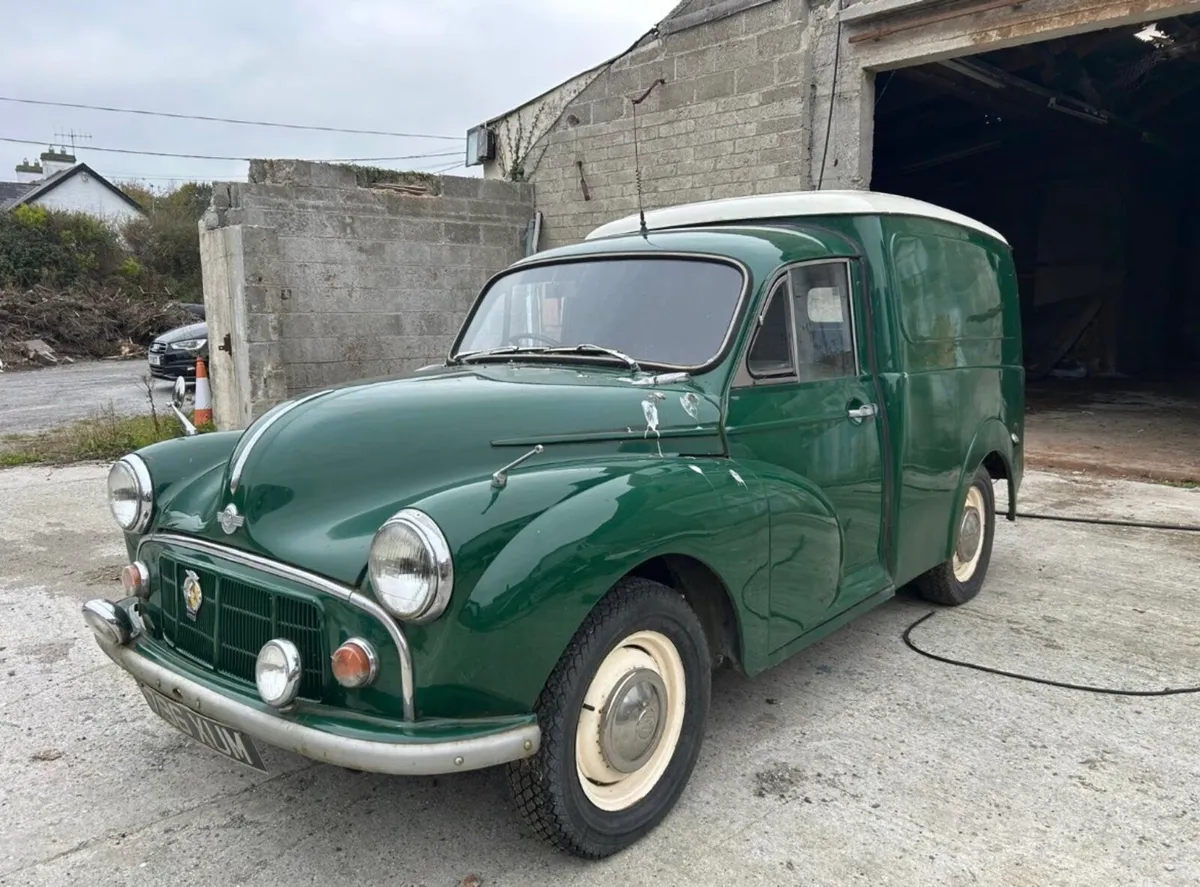 1967 Morris van barn find no Rust issues - Image 1