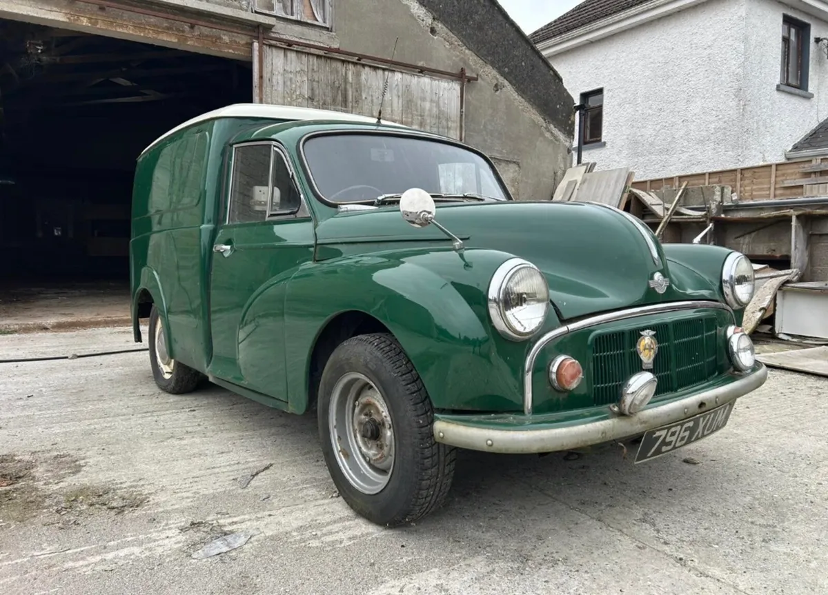 1967 Morris van barn find no Rust issues - Image 3