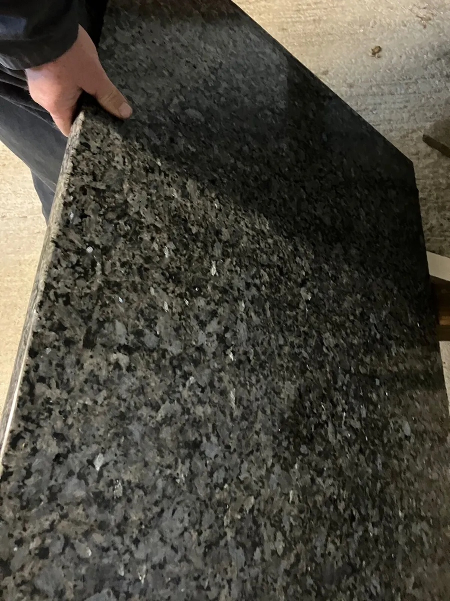 Marble kitchen counter (black pearl) - Image 1