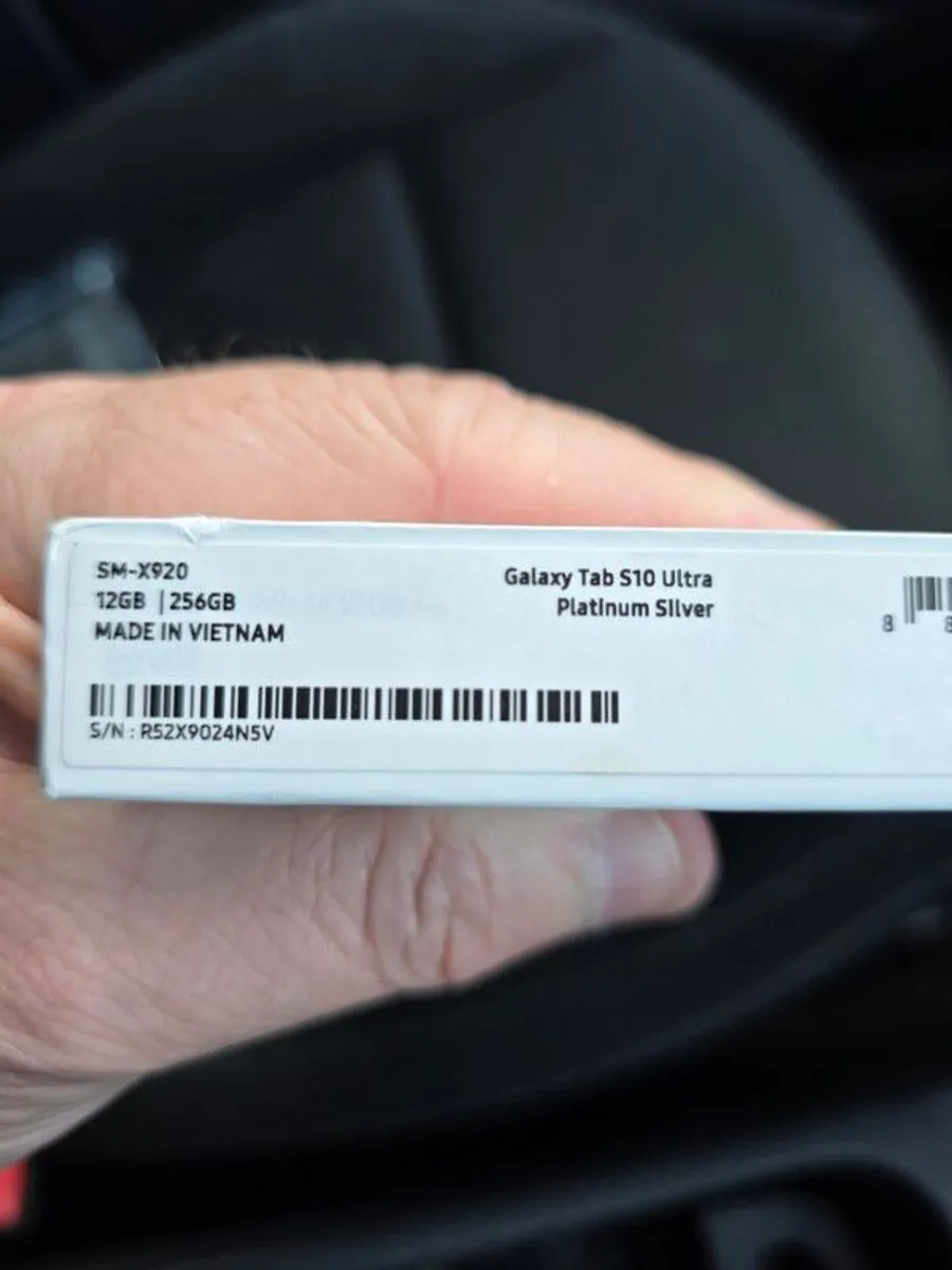 Samsung Galaxy Tab S10 Ultra Phantom Silver 256GB 12GB 5G Sim compatible Grade A Trade or Swap - Image 2