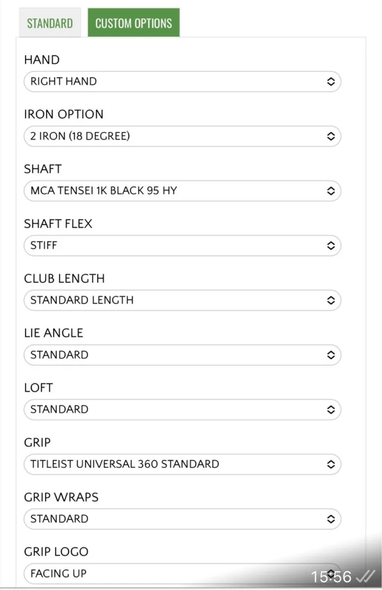 Titleist T250U Utility #2 Iron - Image 3