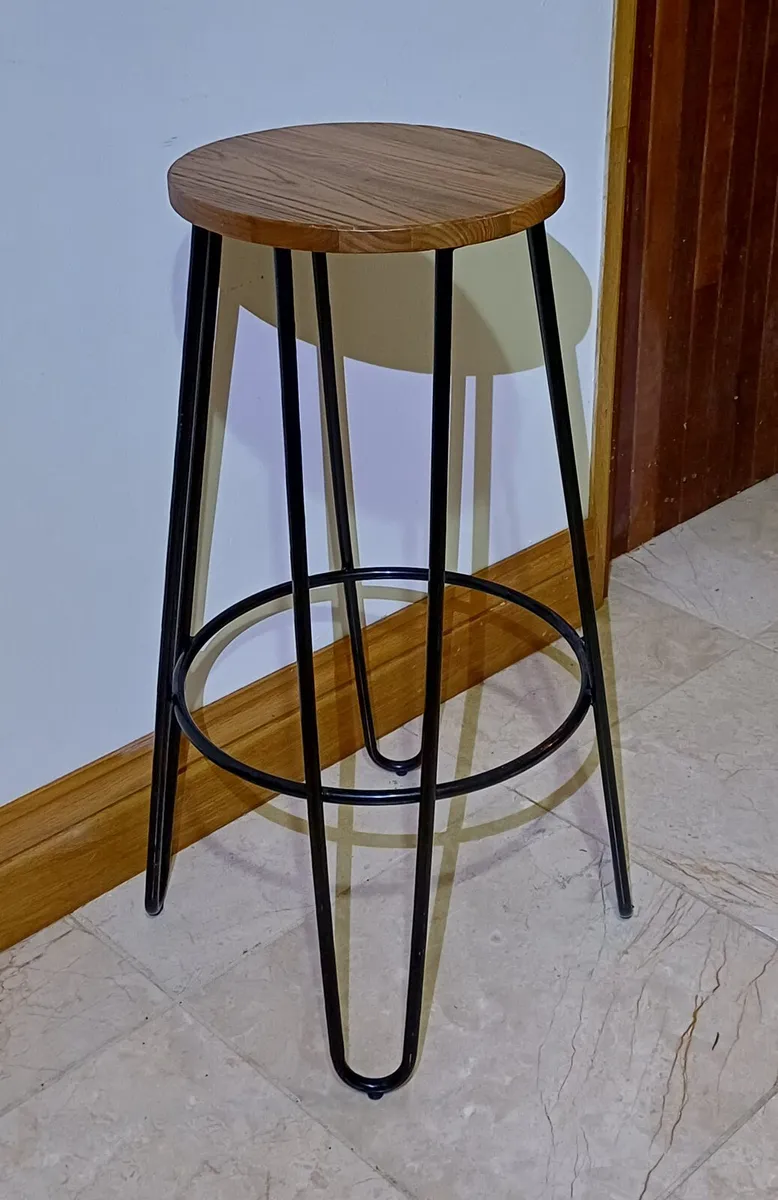 Hairpin Bar Stool 76cm - Image 2