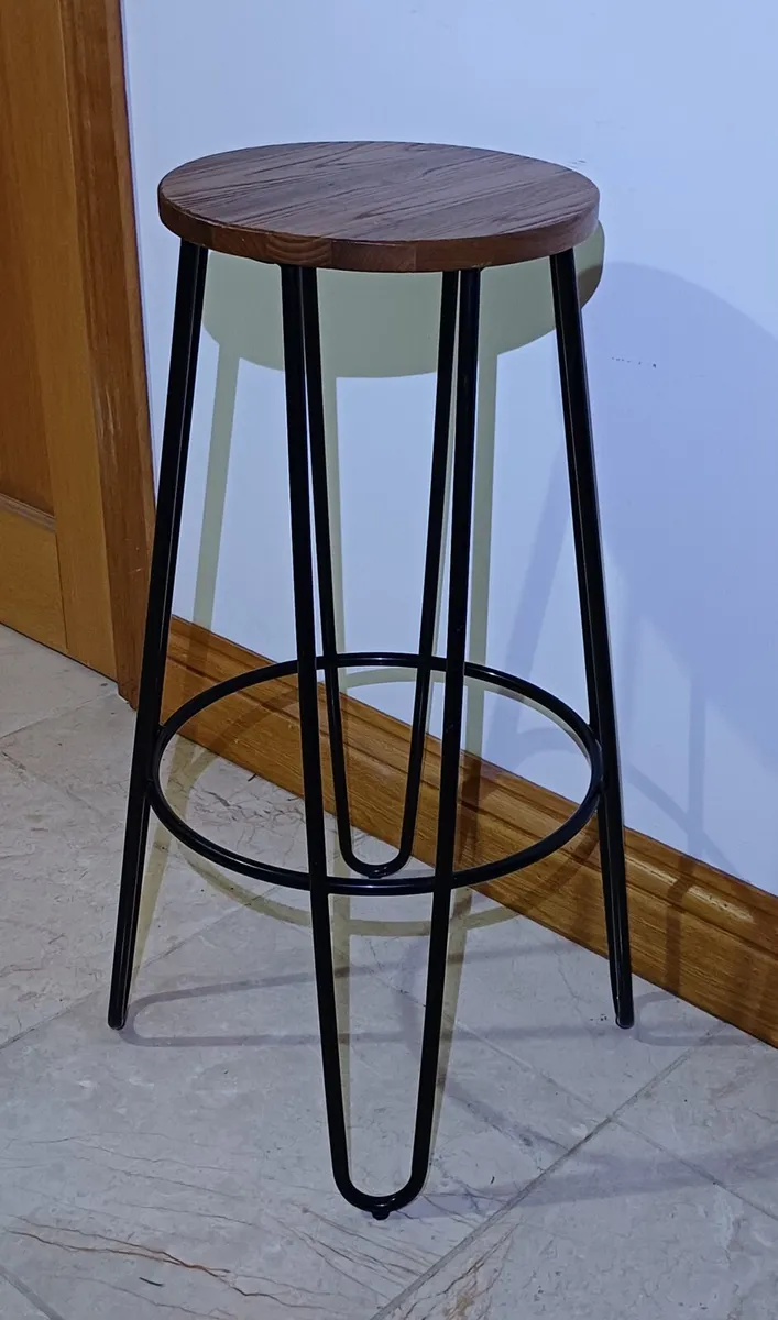 Hairpin Bar Stool 76cm - Image 3