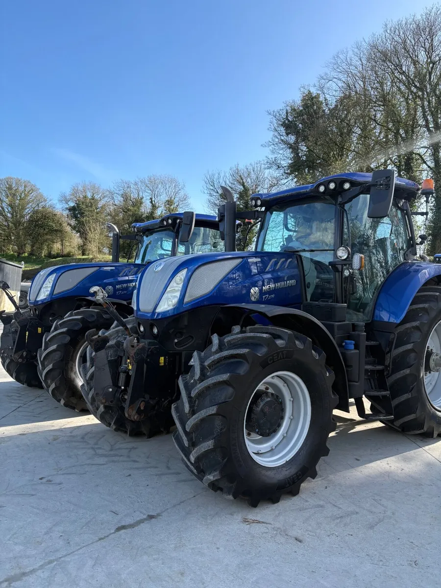 2022 & 2021  Bluepower T7.270 ‘s ***Front PTO’s*** - Image 1