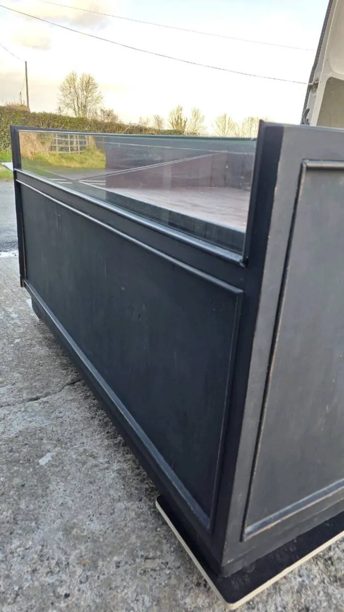 Vintage French shop cabinet counter haberdashery - Image 4