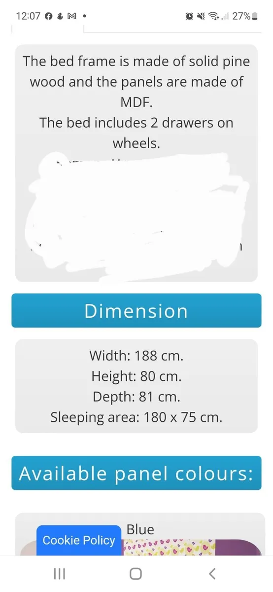 Junior bed - Image 2