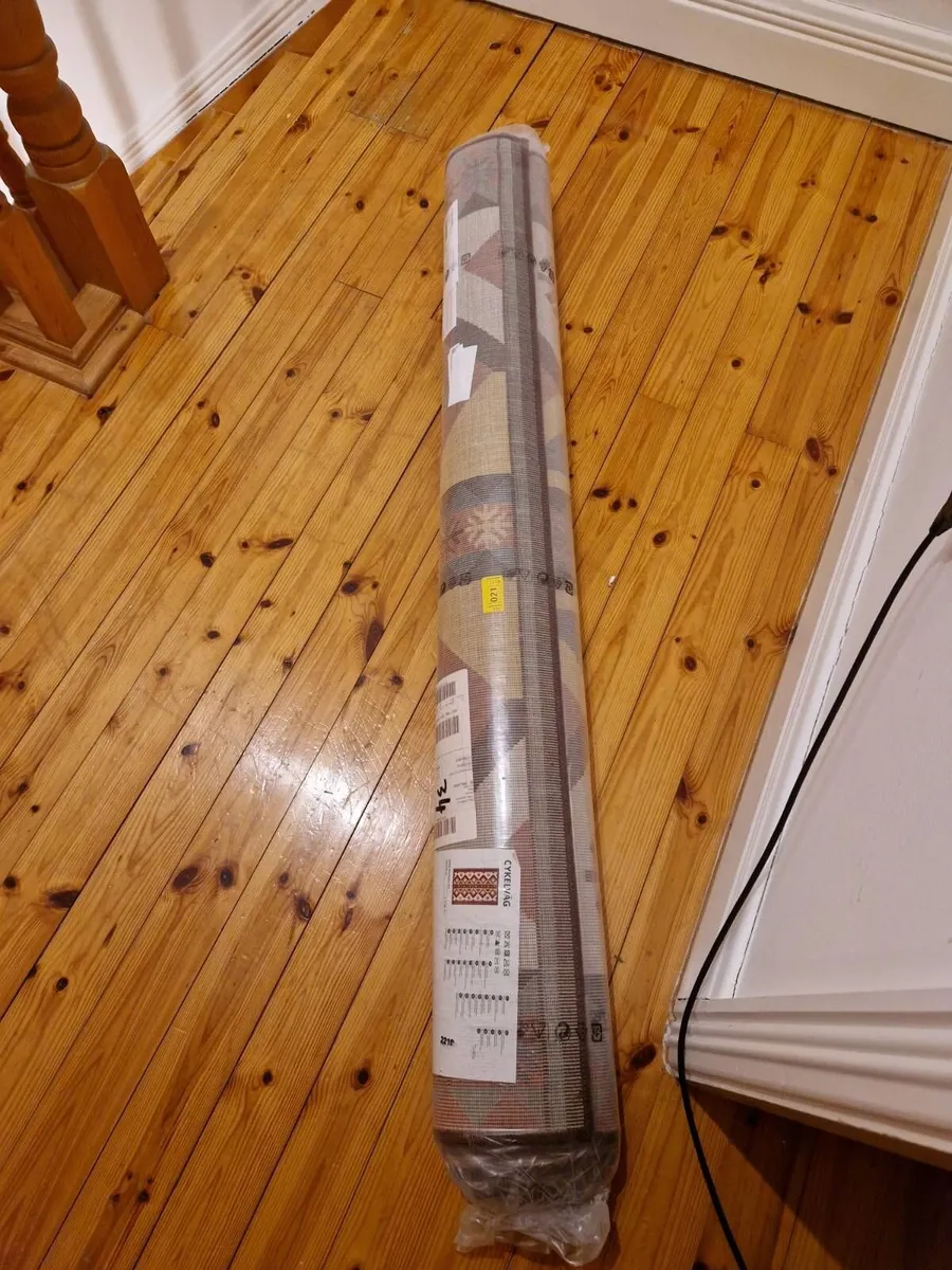 CYKELVÄG Ikea rug 133 x 195 cm - Image 4