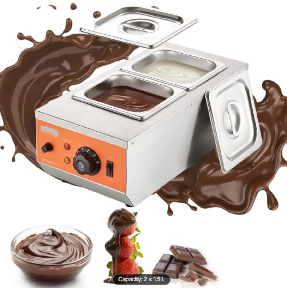 Chocolate Tempering Machine Chocolate Melting Pot - Image 1
