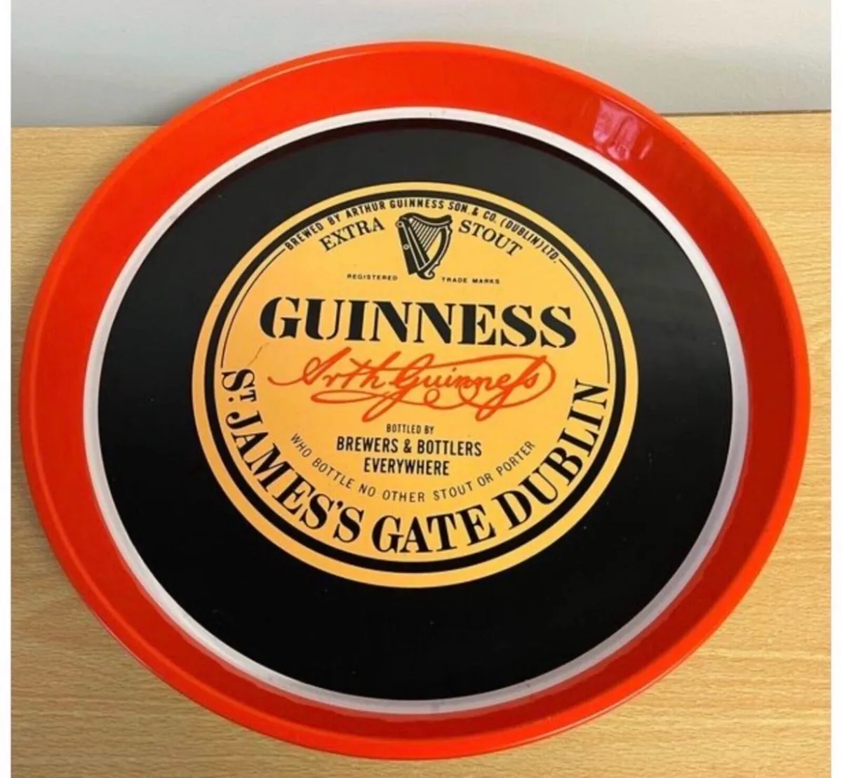 Vintage Guinness Tray - New Old Stock
