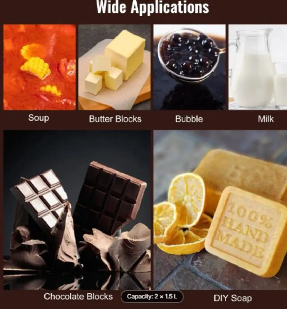 Chocolate Tempering Machine Chocolate Melting Pot - Image 3