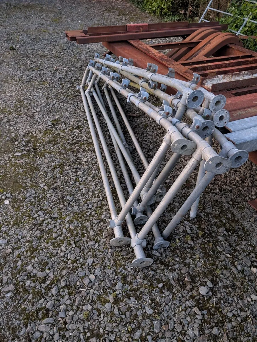 Galvanised Frame Stands for sale - Image 2