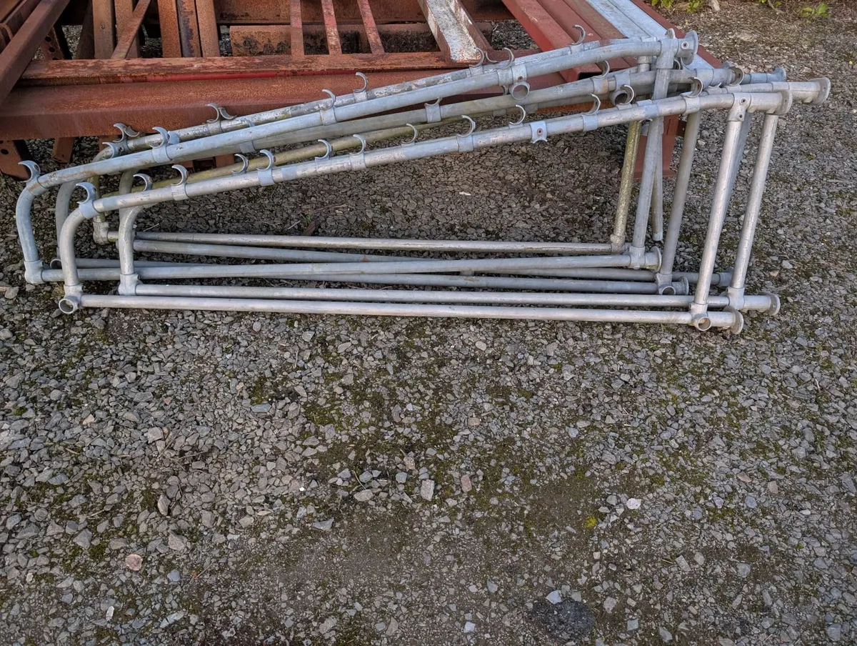 Galvanised Frame Stands for sale - Image 1
