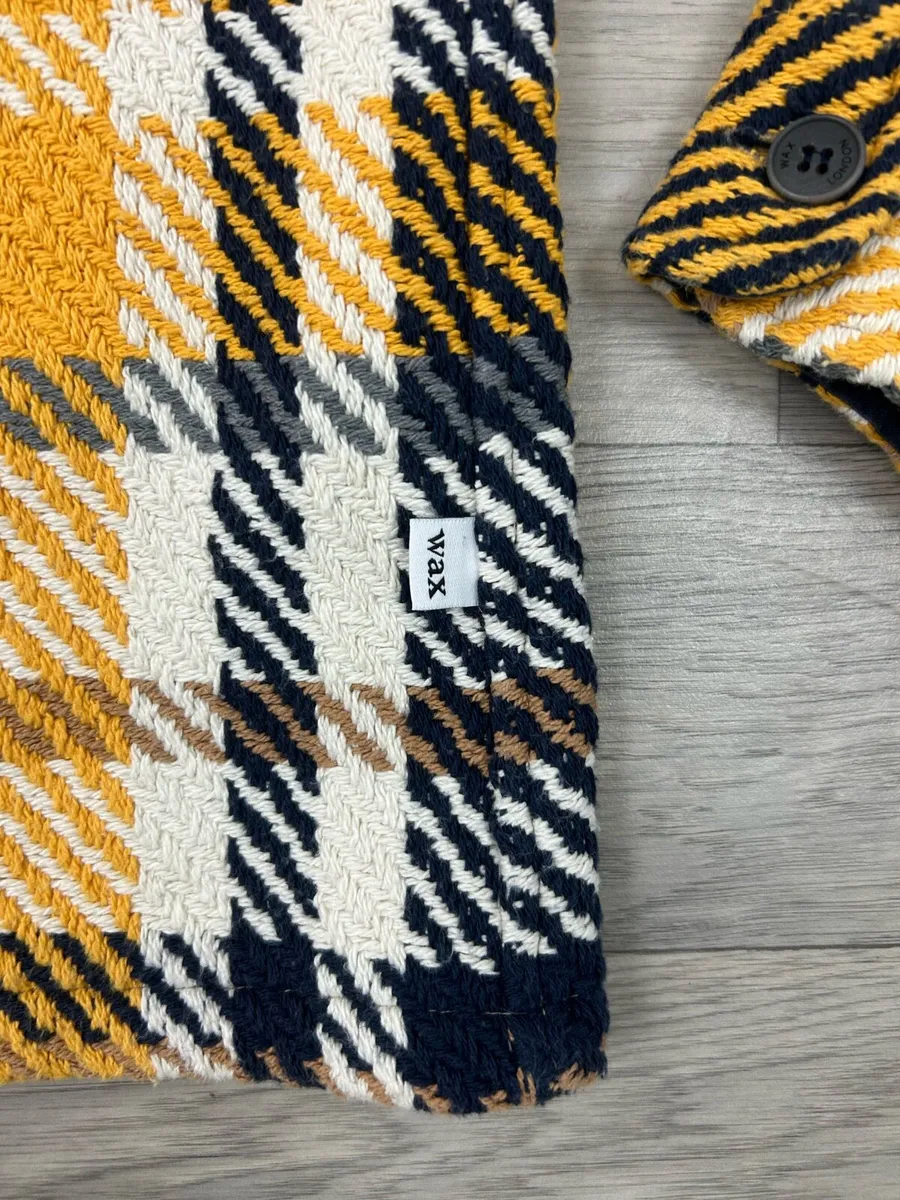 Wax London Check Overshirt Shirt Jacket Mens S/M - Image 3