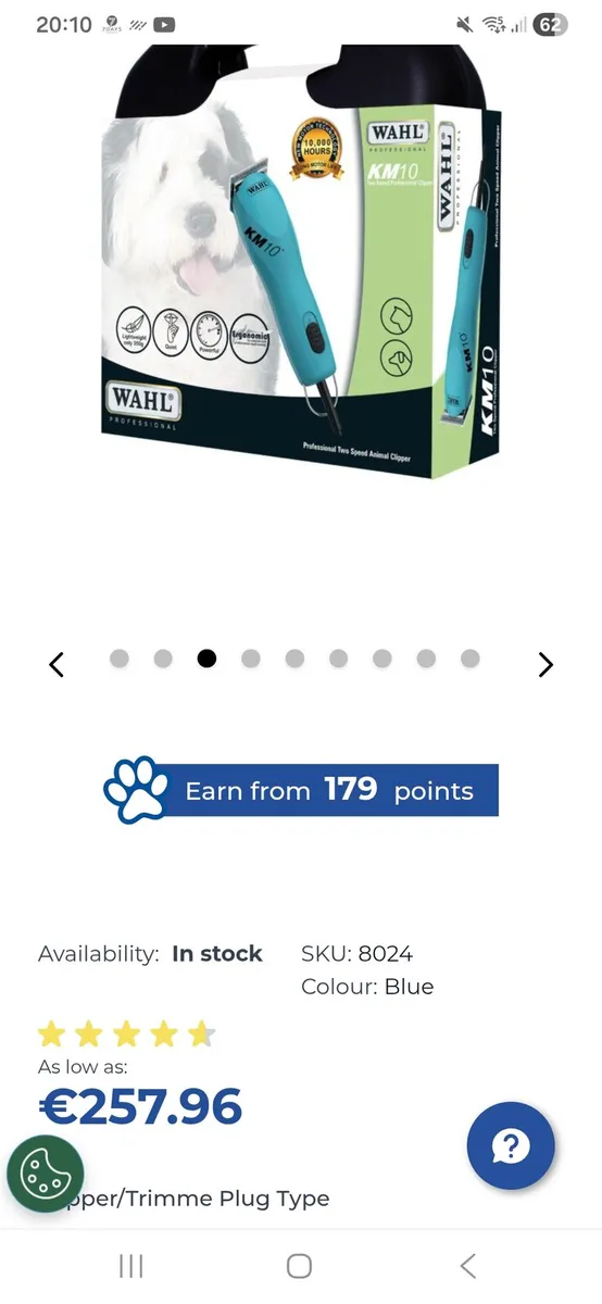 wahl-km10 dog clippers - Image 1