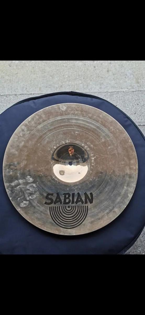 Sabian AAX stage crash cymbal. - Image 2
