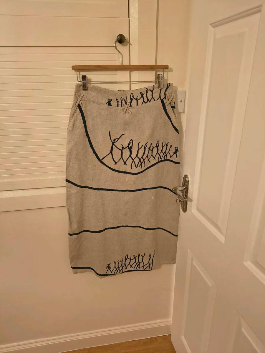 Two piece linen mix set - Image 1