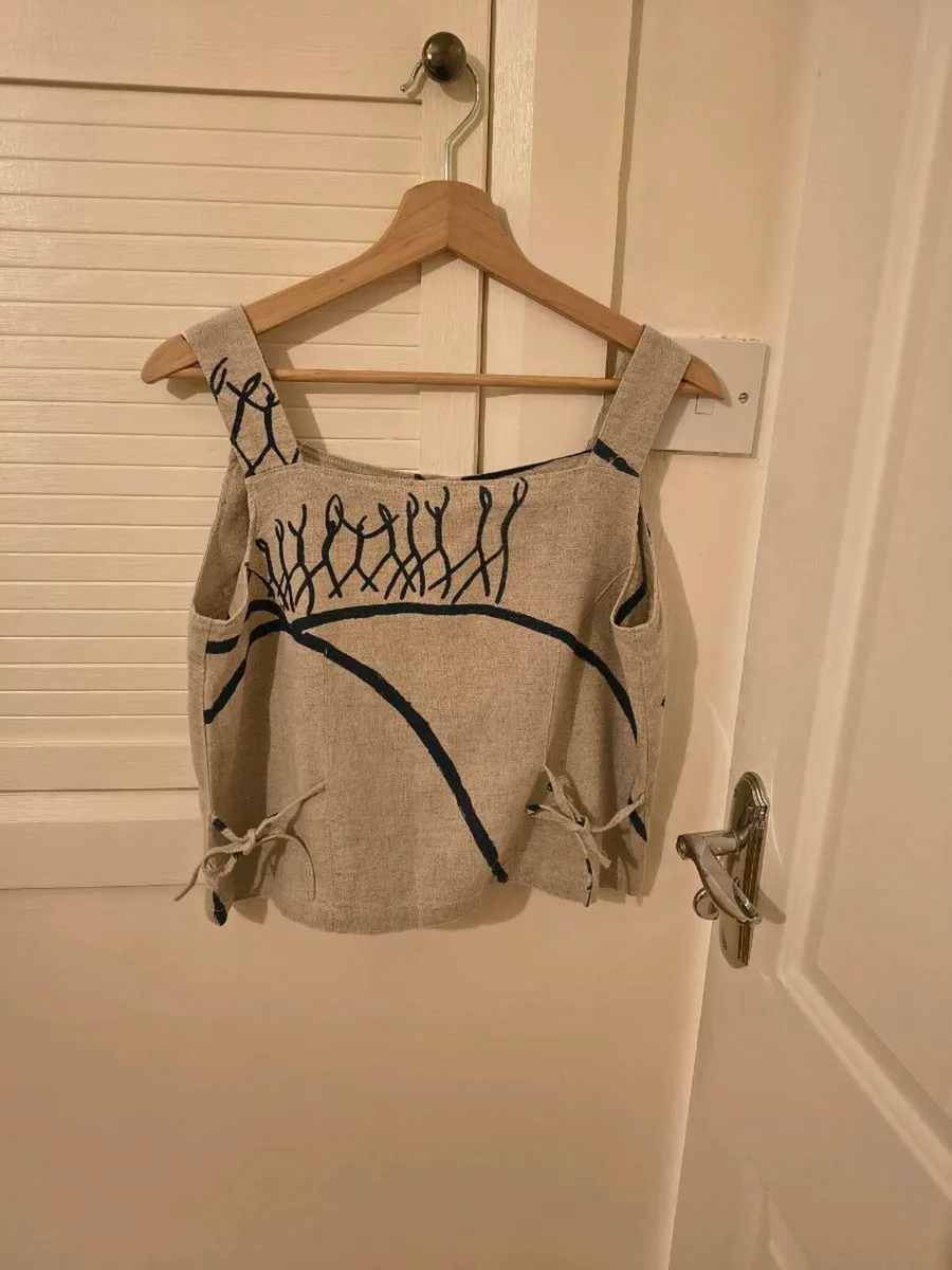 Two piece linen mix set - Image 2