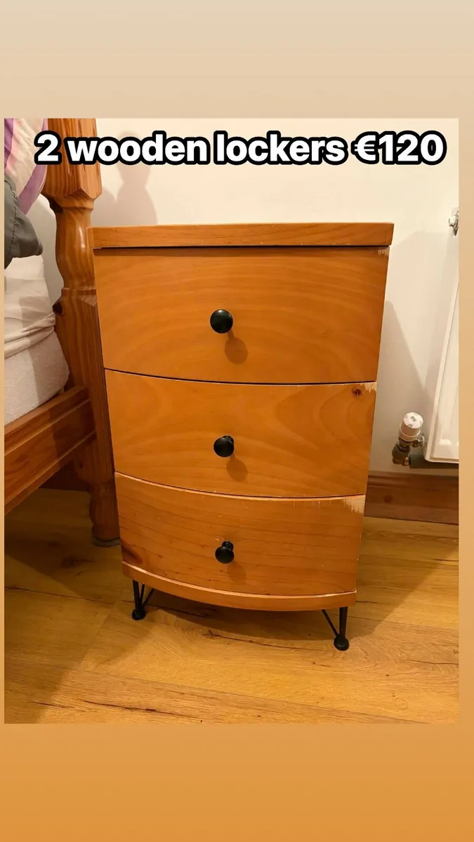 2 lockers for €100 - Image 1