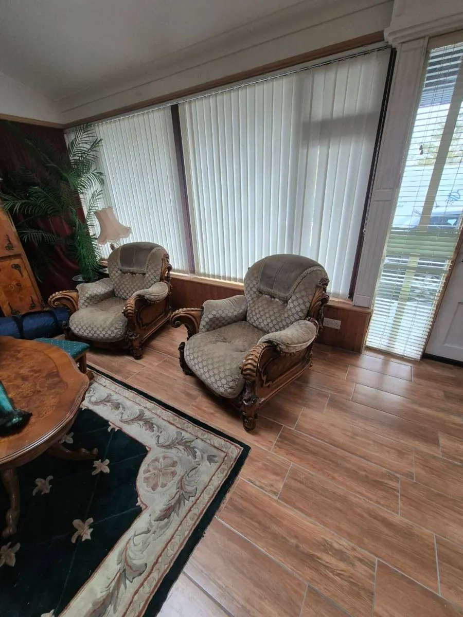 Antique sofa set - Image 2