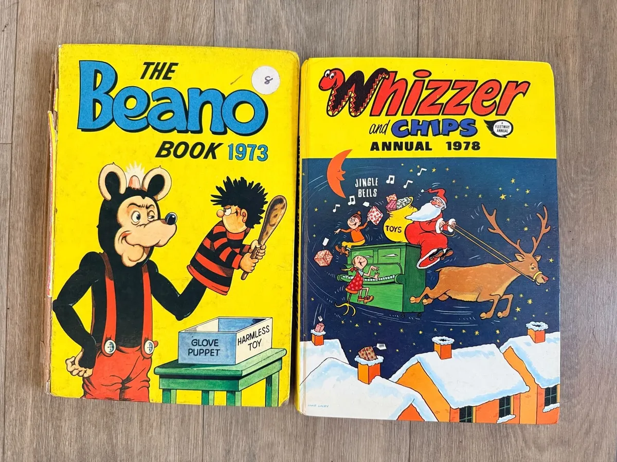 Whizzer and Chips and Beano annuals