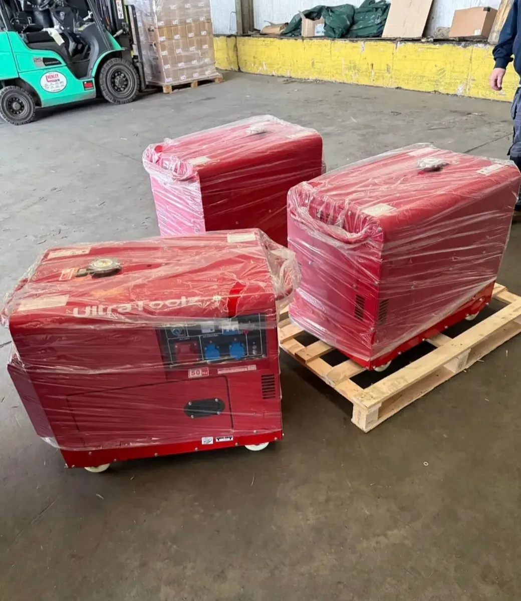 3 brand new 15kva super silent diesel generators - Image 1