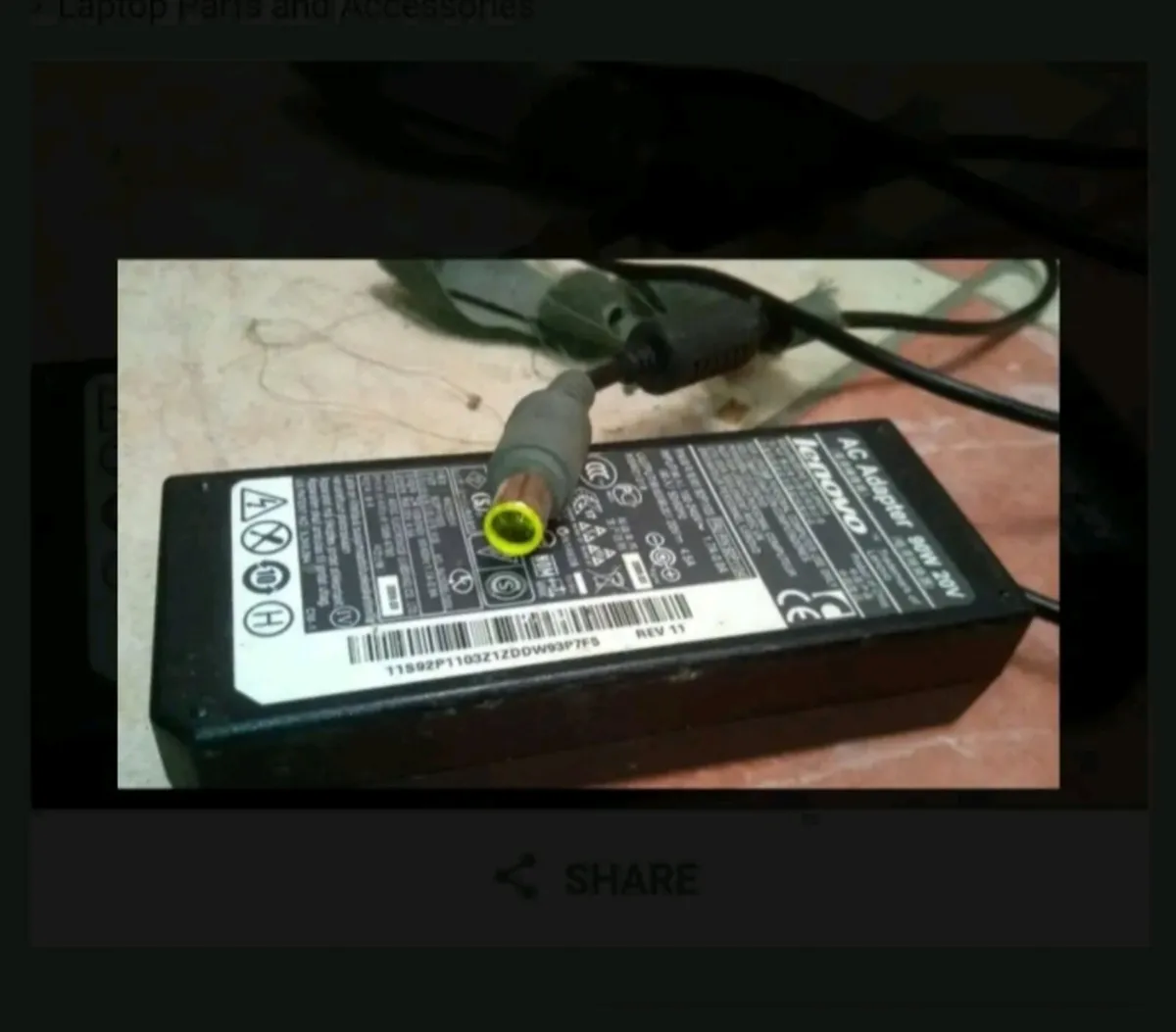 Lenovo charger
